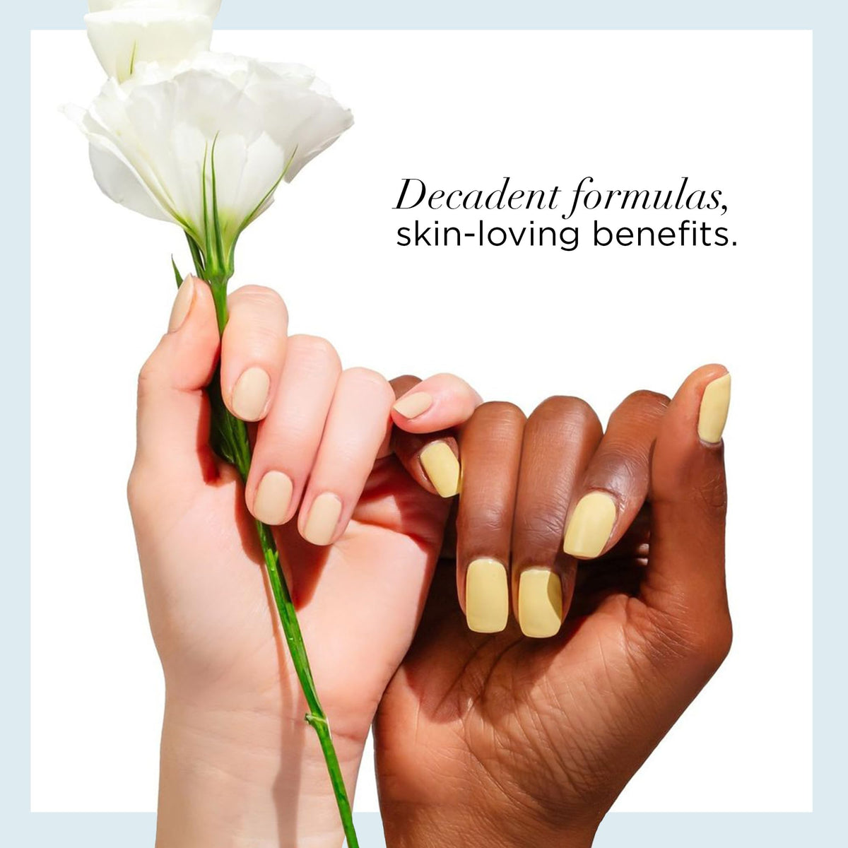 butter LONDON on-nail swatch revealing high-gloss shine