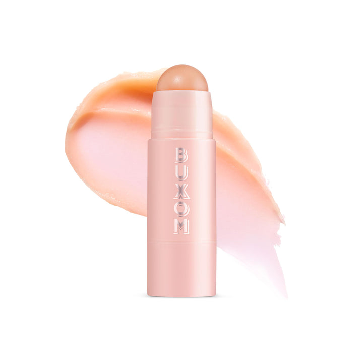 BUXOM front packaging of Big "O" showing tinted balm and branding