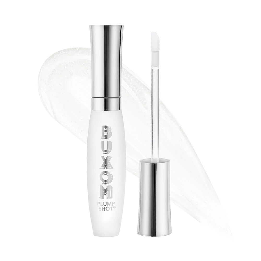 Buxom front packaging showing glossy plump shot for easy recognition and appeal