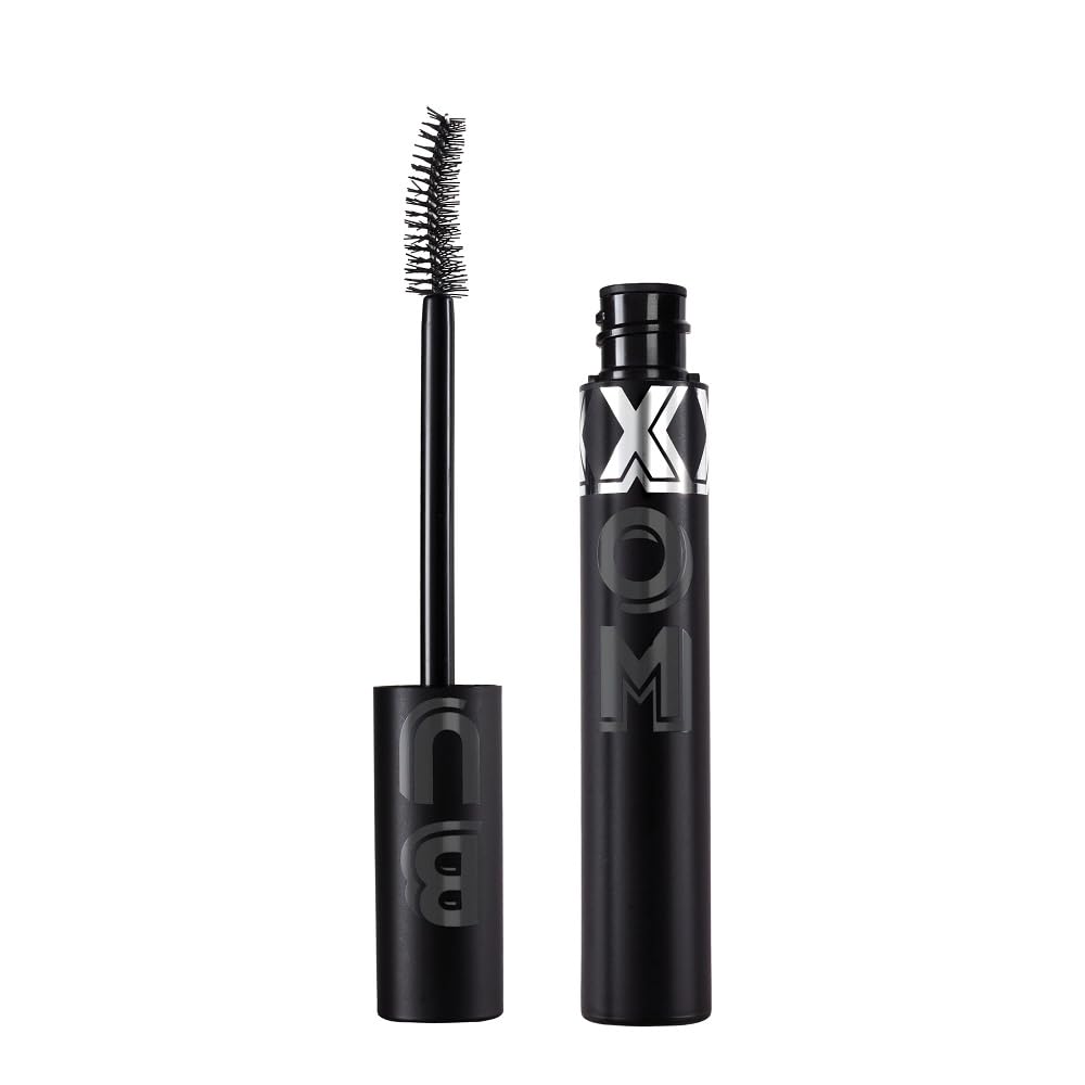 Buxom full-size tube front view showing sleek packaging and long-wear benefit