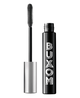 Buxom front packaging showing full-size mascara and bold branding for dramatic volume
