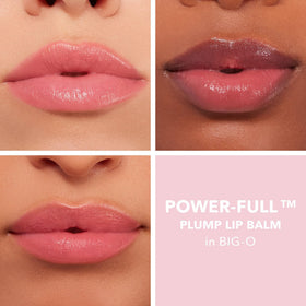 BUXOM twist-up balm texture close-up highlighting smooth glide