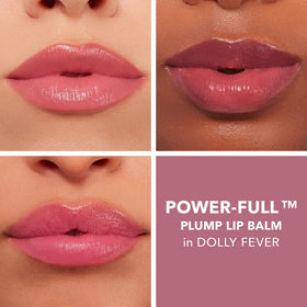 BUXOM close-up of balm texture illustrating smooth hydrating finish