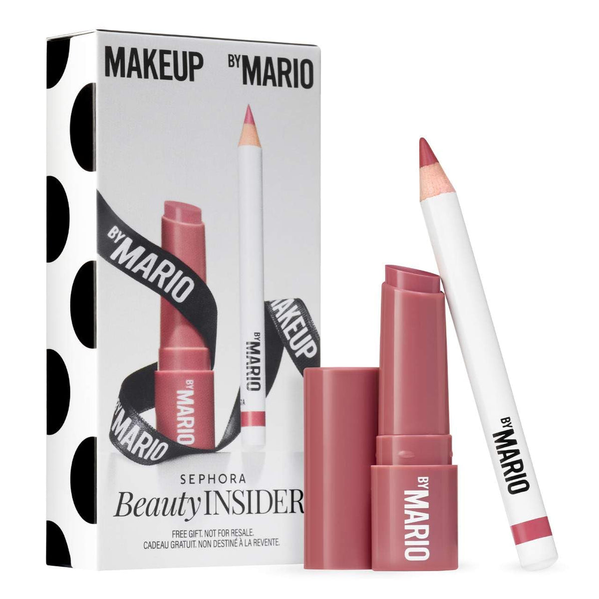 MAKEUP BY MARIO close-up of serum texture and pencil tip displaying smooth application