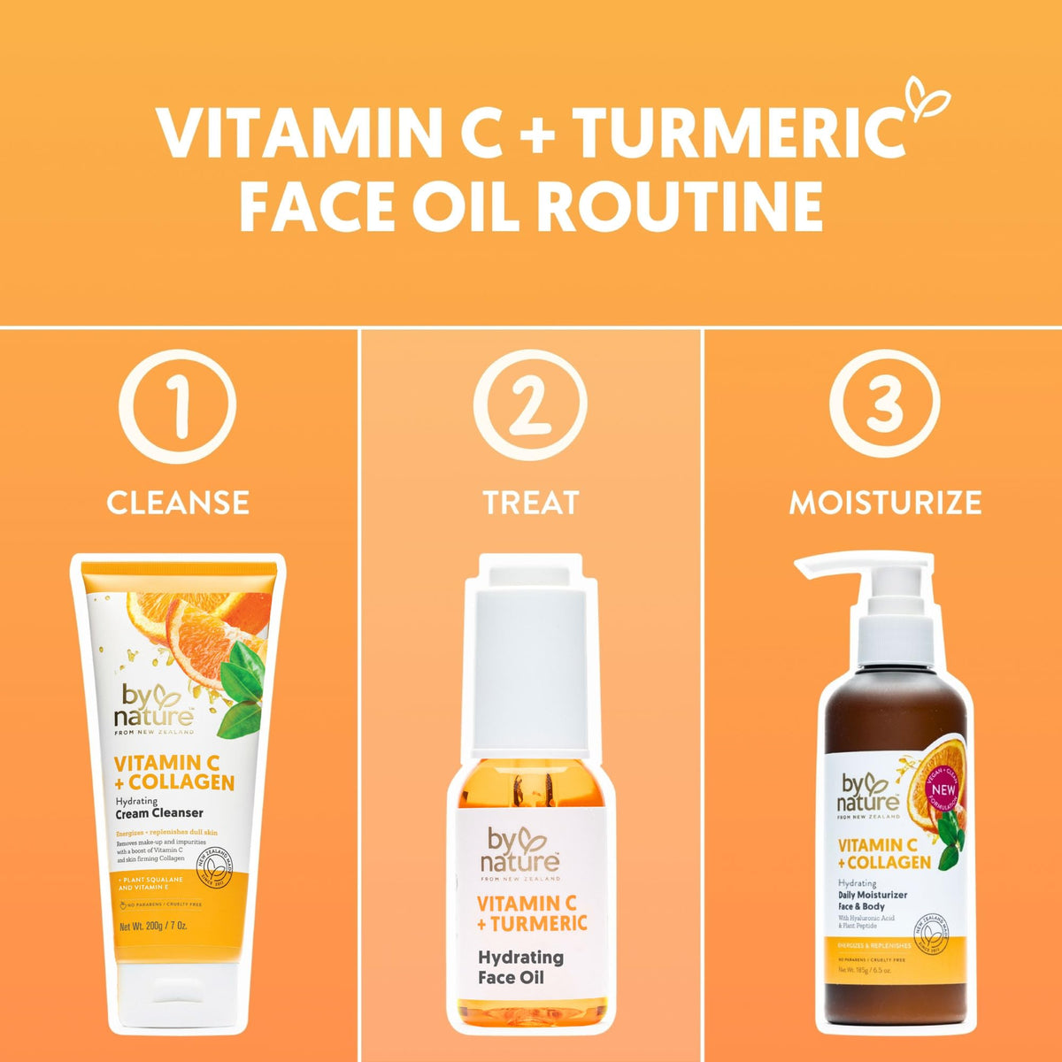 By Nature product in hand to demonstrate 1 fl oz scale and travel-friendly convenience