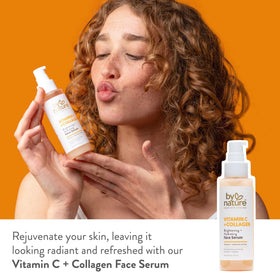 By Nature serum texture close-up drop demonstrating lightweight, fast-absorbing formula