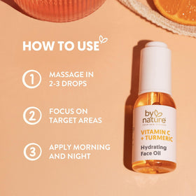 By Nature turmeric close-up highlighting botanical extract that supports even skin texture