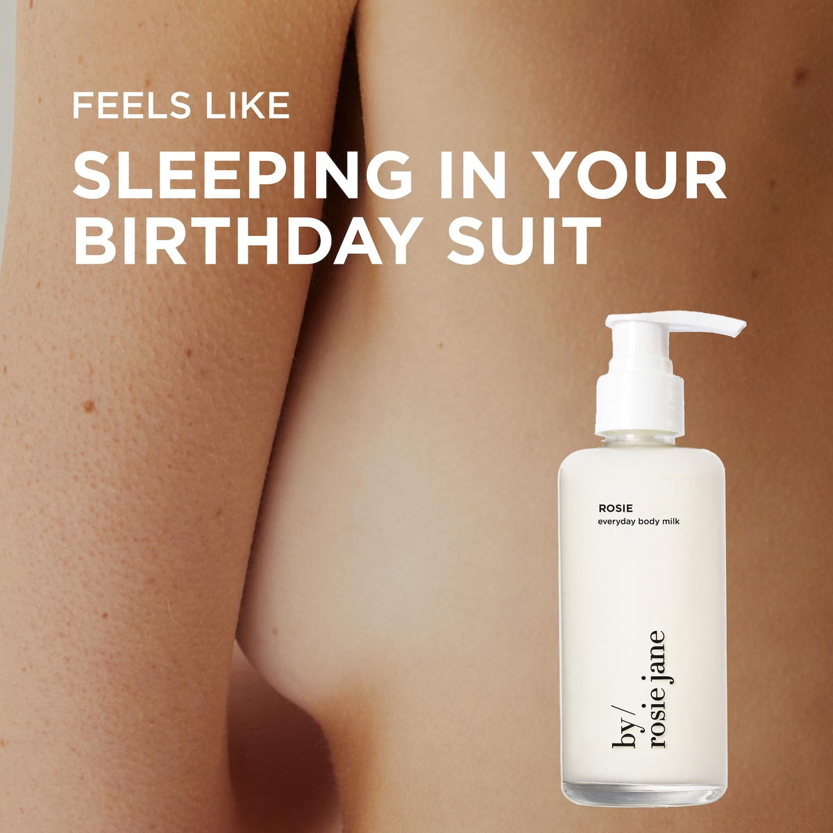 By Rosie Jane application in hand showing quick absorption and hydrated skin