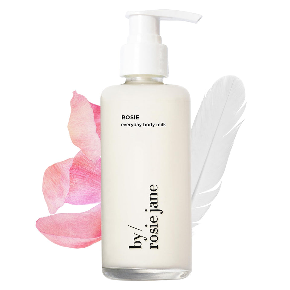 By Rosie Jane front bottle showing elegant packaging and travel-friendly size