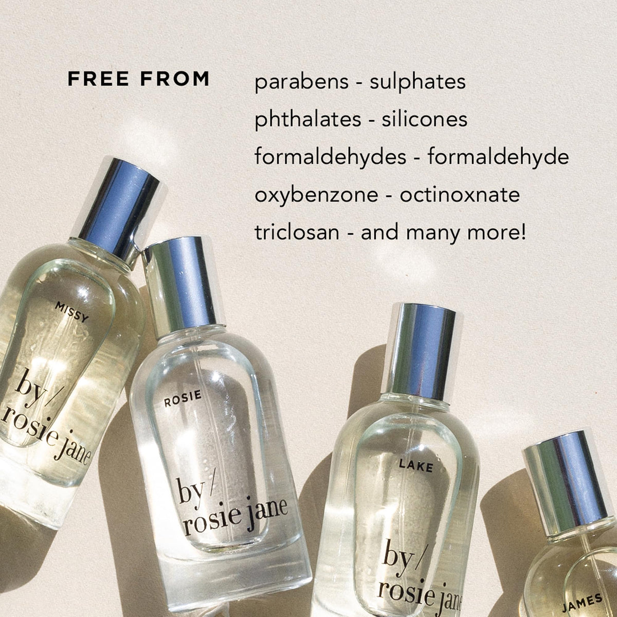 By Rosie Jane rose oil ingredient shot illustrating natural aroma benefit