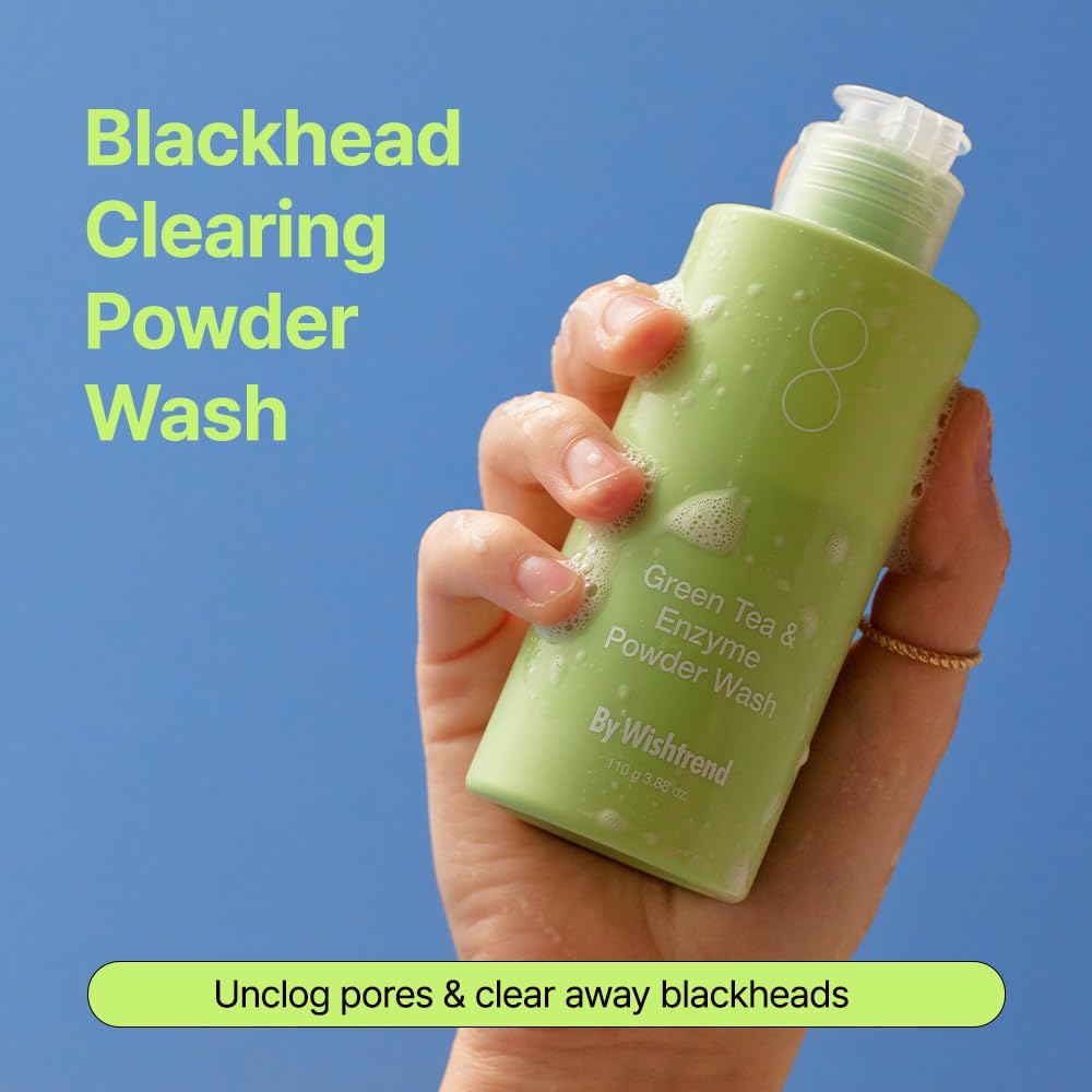 BY WISHTREND powder texture close-up highlighting gentle formulation