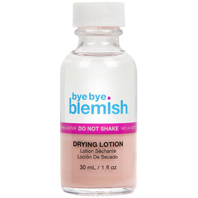 Bye Bye Blemish front packaging showing bottle and clear labeling benefit clear spot care