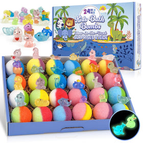 BYGGVIR front packaging showing colorful 24-piece gift box and benefits
