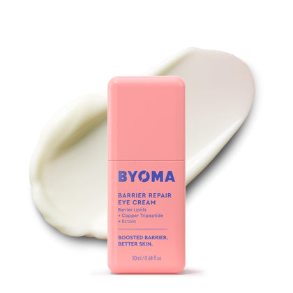 BYOMA front jar view showing sleek packaging and protective lid for freshness