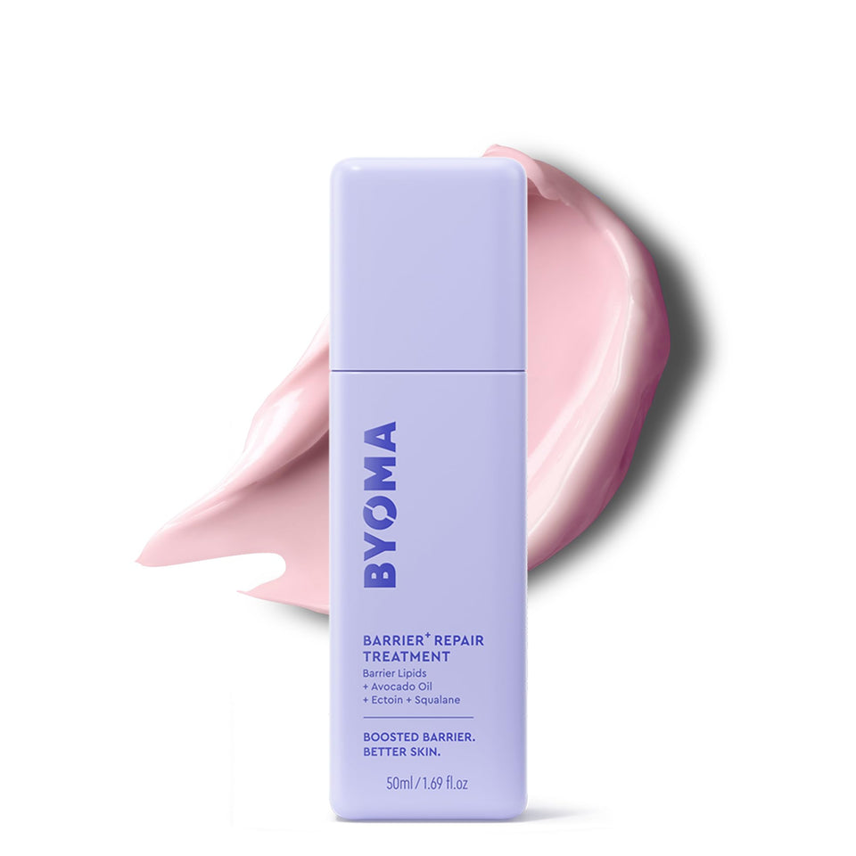 BYOMA front packaging showing product label and brand benefit