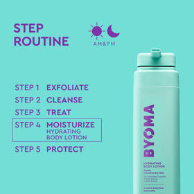 BYOMA in bathroom lifestyle setting demonstrating daily routine convenience and hydration