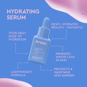 BYOMA ceramide gel-cream jar top view showing lightweight, hydrating gel-cream