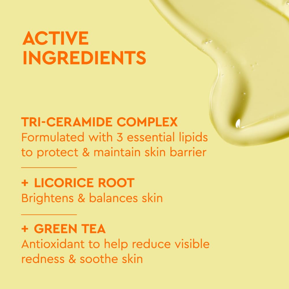 BYOMA cleanser with licorice root and green tea, emphasizes antioxidant benefit