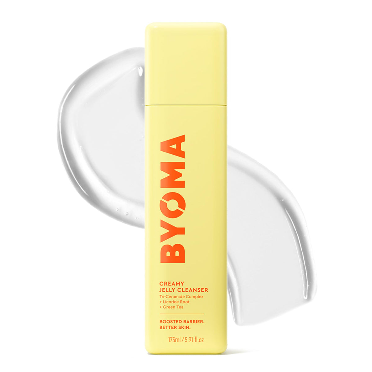 BYOMA front packaging showing bottle and calming label, conveys reassurance