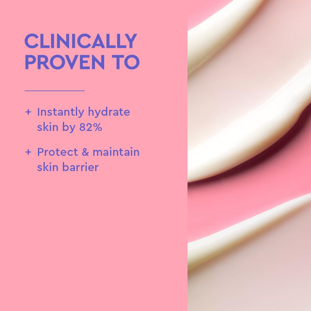 BYOMA cream texture close-up highlighting rich hydration and smooth finish