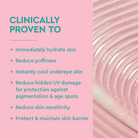 BYOMA gel texture closeup illustrating lightweight cooling hydration