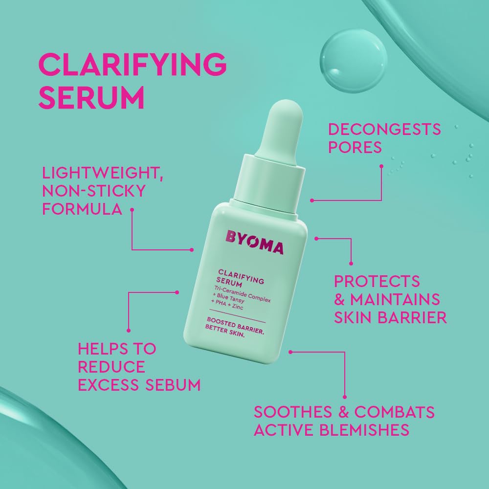 BYOMA gel-cream moisturizer open pot showing lightweight, barrier-boosting texture