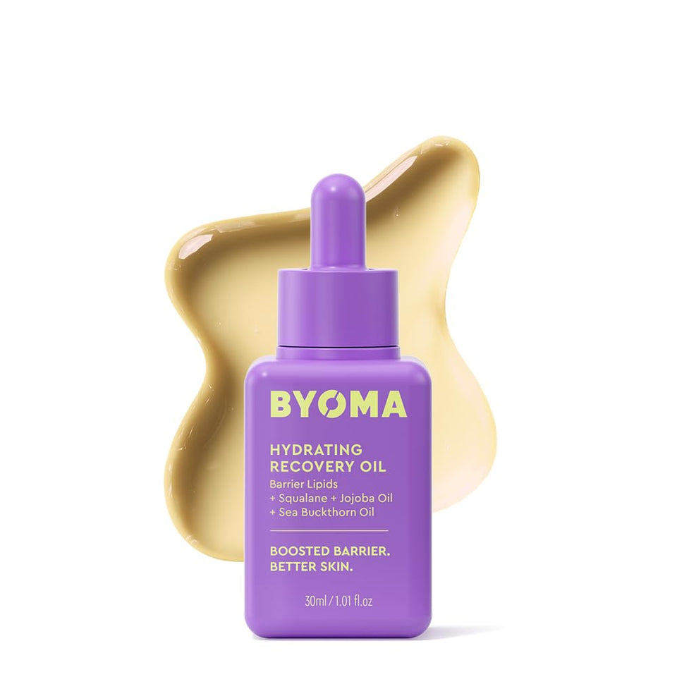 BYOMA front bottle shot showing clean packaging and luxury benefit