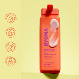 BYOMA succinic acid crystal visual, gently exfoliates and unclogs pores