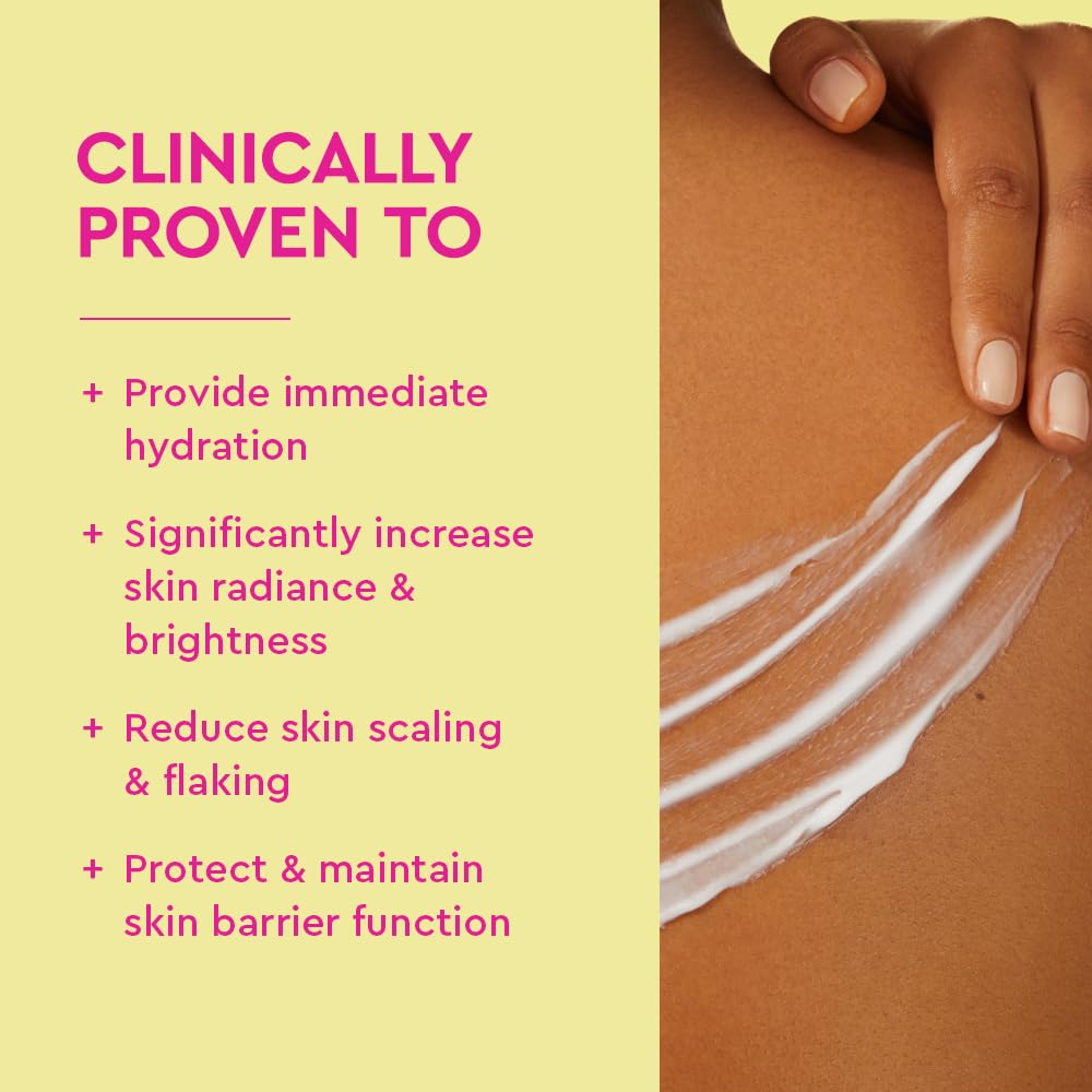 BYOMA lotion dispensed from pump illustrating silky texture and quick absorbency