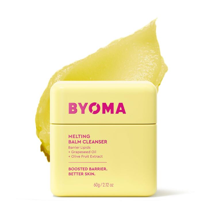 BYOMA front jar view showing clean packaging and restorative balm