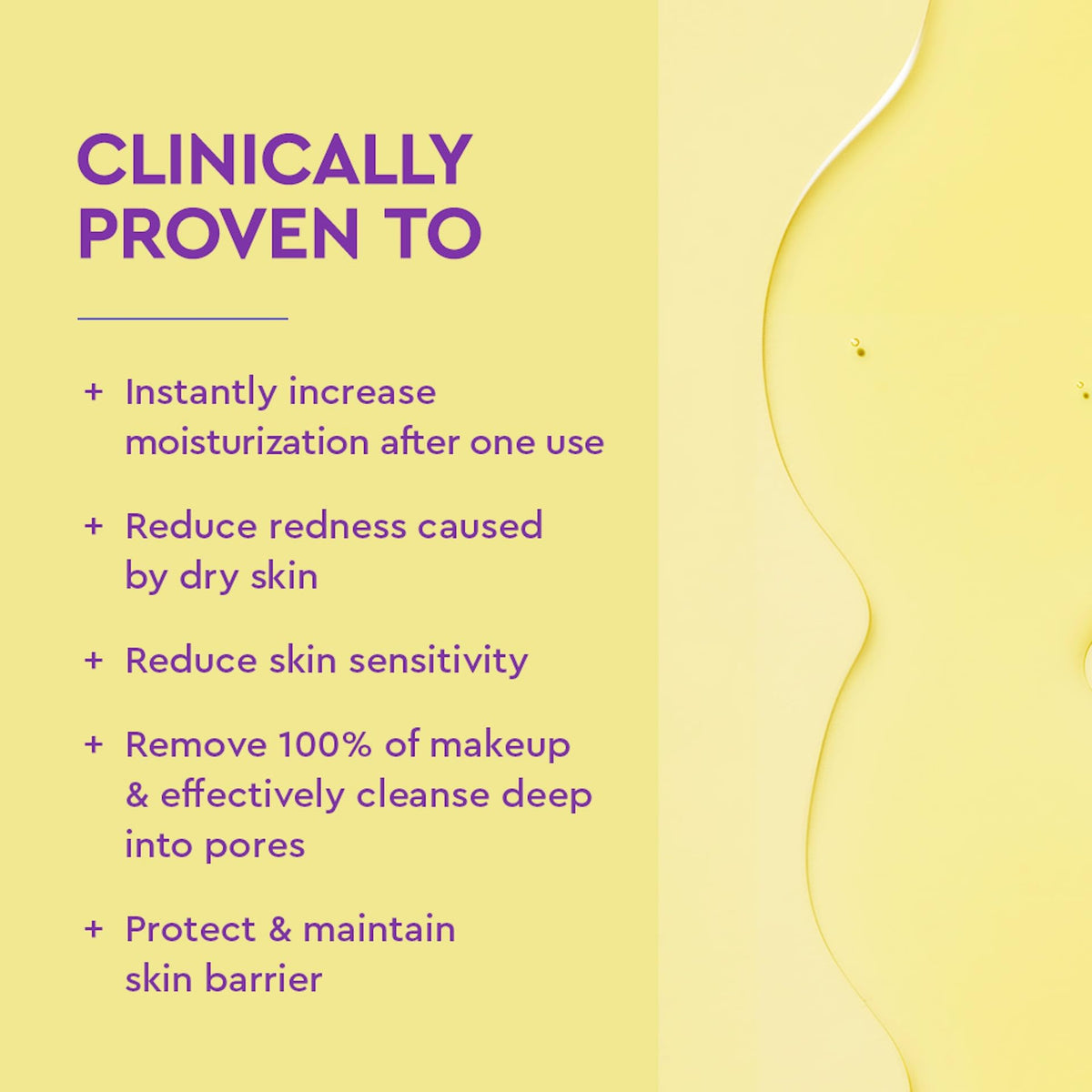 BYOMA cleanser pump dispensing product, easy dosing and mess-free benefit