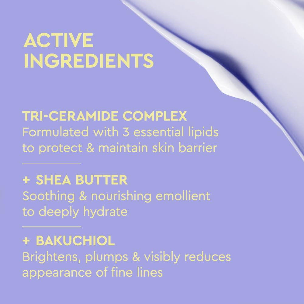 BYOMA cream being applied to hand demonstrating smooth spread and instant moisturization