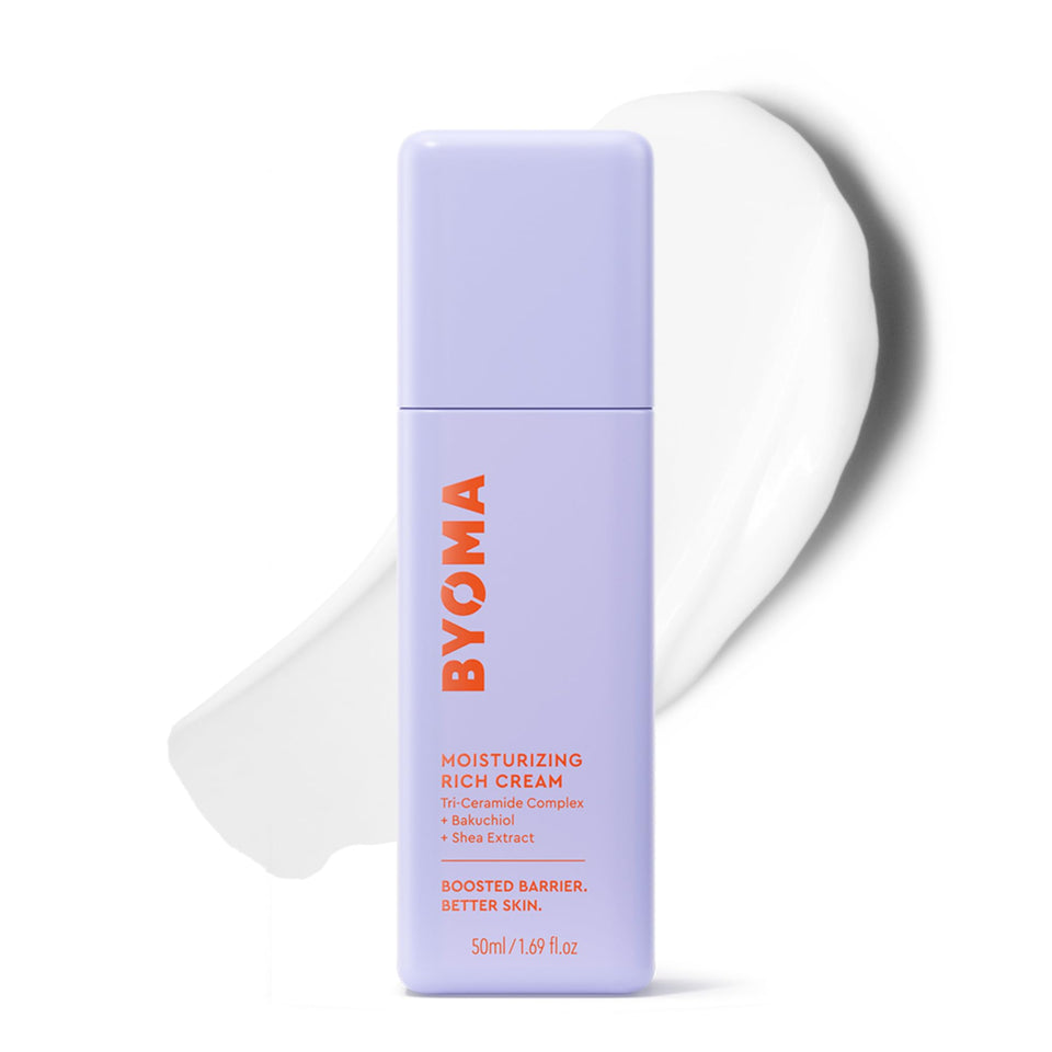 BYOMA jar front view showing packaging and clear product name for recognition and quick choice