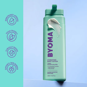 BYOMA shea butter detail image emphasizing rich emollience and skin-softening benefit