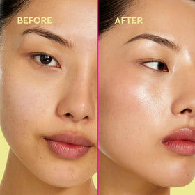BYOMA serum texture close-up demonstrating lightweight hydrating consistency