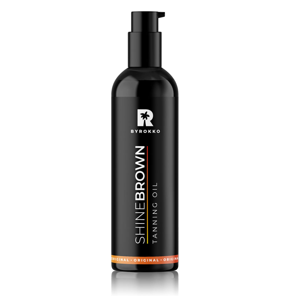 BYROKKO SHINEBROWN front packaging showing bottle and branding for quick recognition