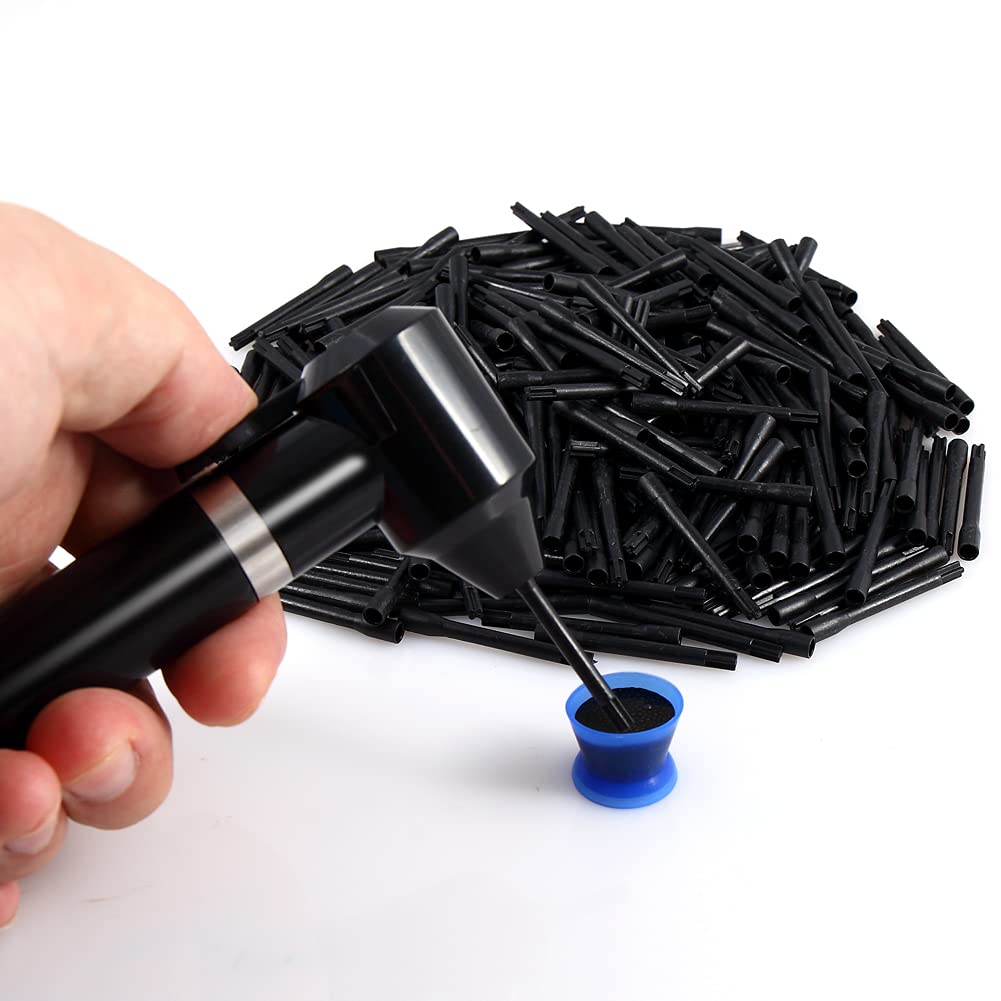 Bysiter with mixing stick attached demonstrating fast ink agitation benefit