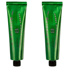 C. O. Bigelow front tub showing label and packaging benefit