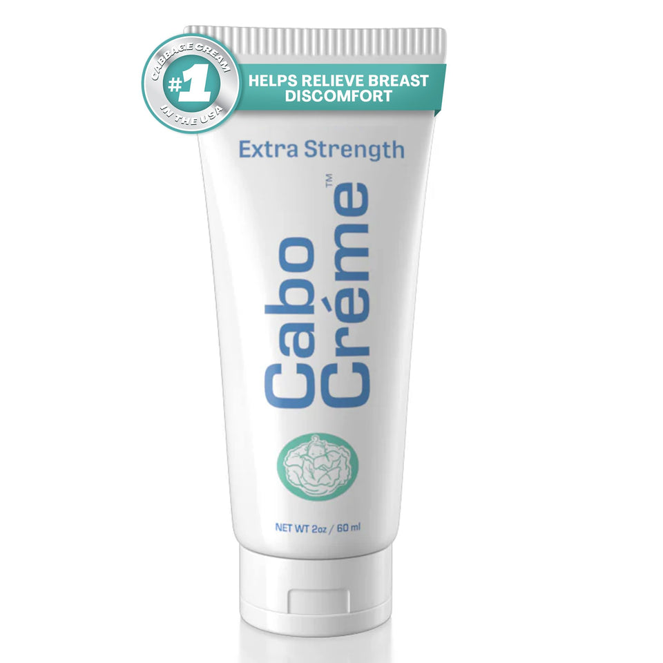Cabocreme front packaging showing 2 oz tube and branding for quick relief