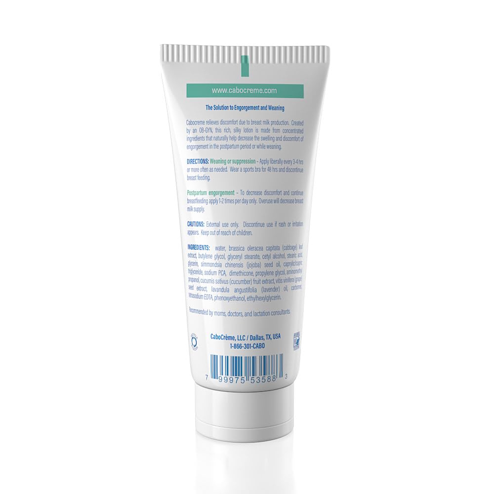Cabocreme texture close-up showing smooth cream and fast absorption benefit