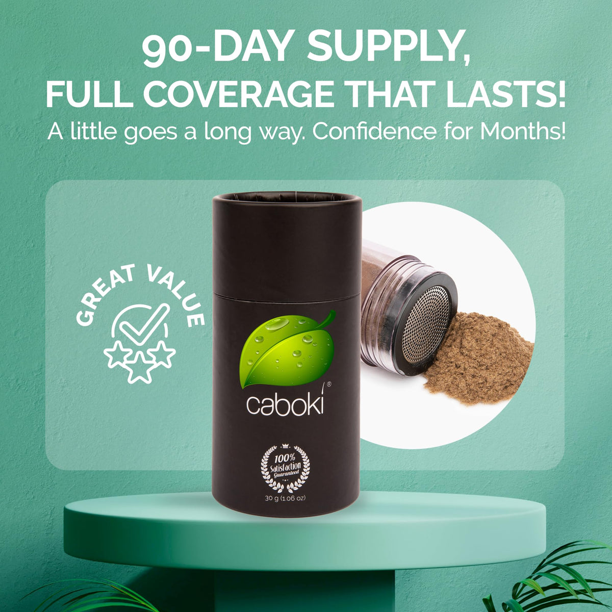 close-up of Caboki fiber texture highlighting plant-based cotton benefit