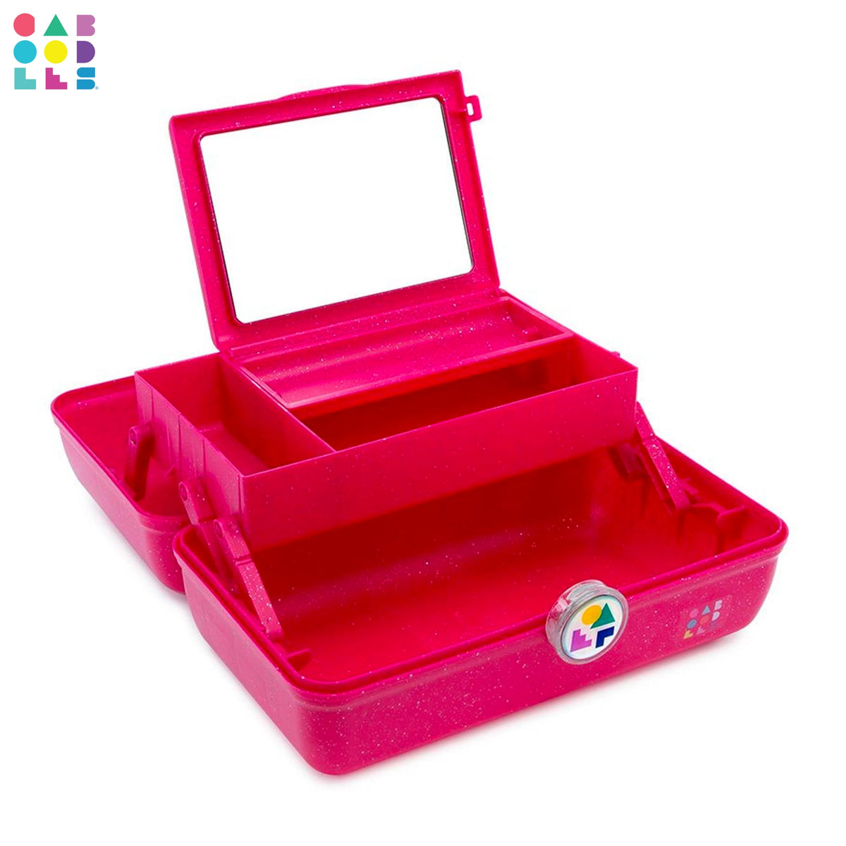Caboodles on dresser in lifestyle scene for stylish storage and display benefit
