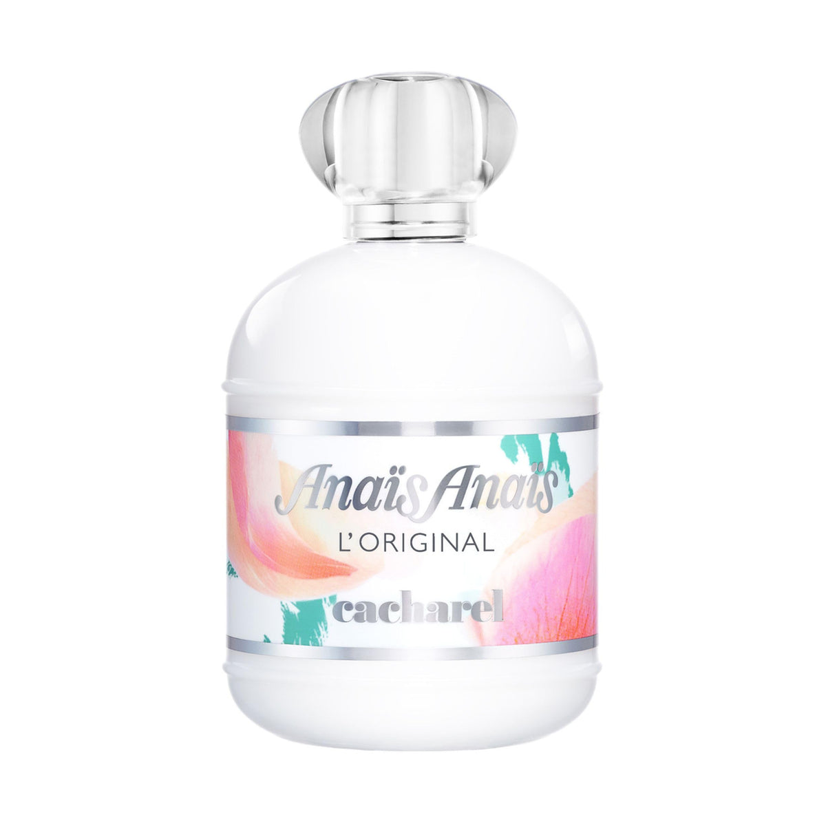 Cacharel Anais Anais front bottle view showing elegant shape and appeal