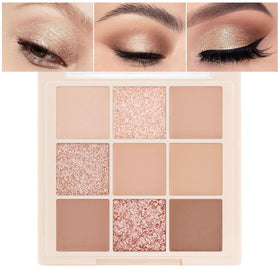 CAKAILA front packaging palette showing neutral shades and portability benefit