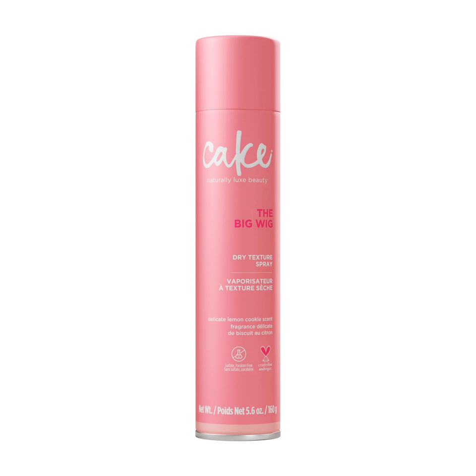 Cake Beauty Big Wig front packaging shows bottle and label for easy identification and shelf appeal