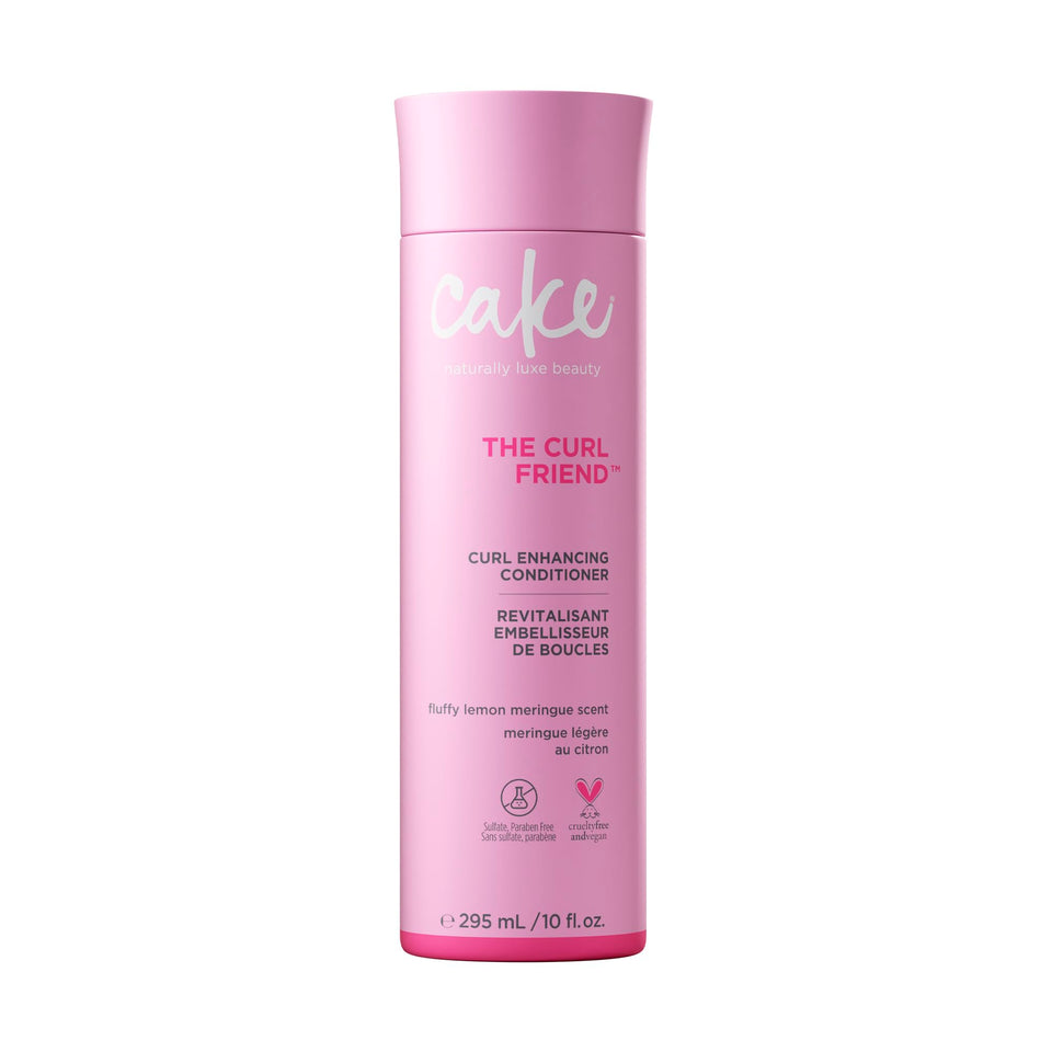 Cake Beauty front packaging showing 10 ounce conditioner and brand clarity