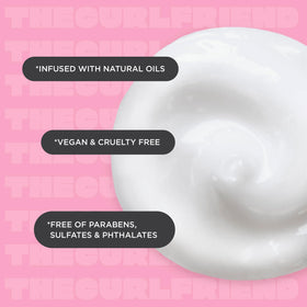 Cake Beauty bottle held in hand illustrating 10 ounce size and scale