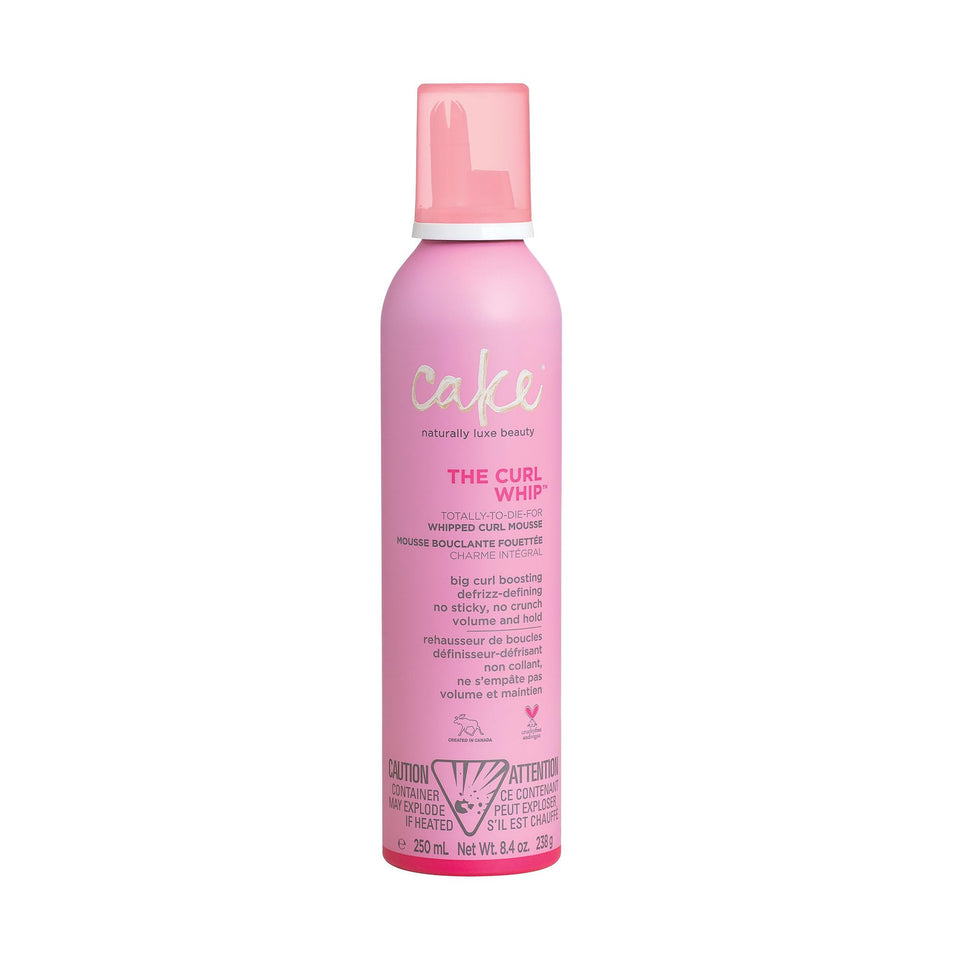 Cake Beauty front packaging showing product and volume benefit