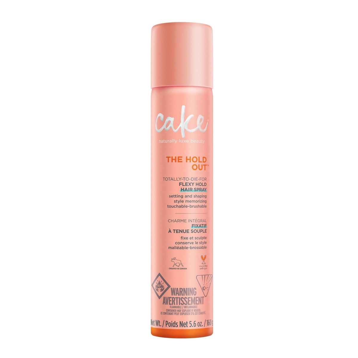 Cake Beauty front packaging showing bottle and label, conveys clean styling