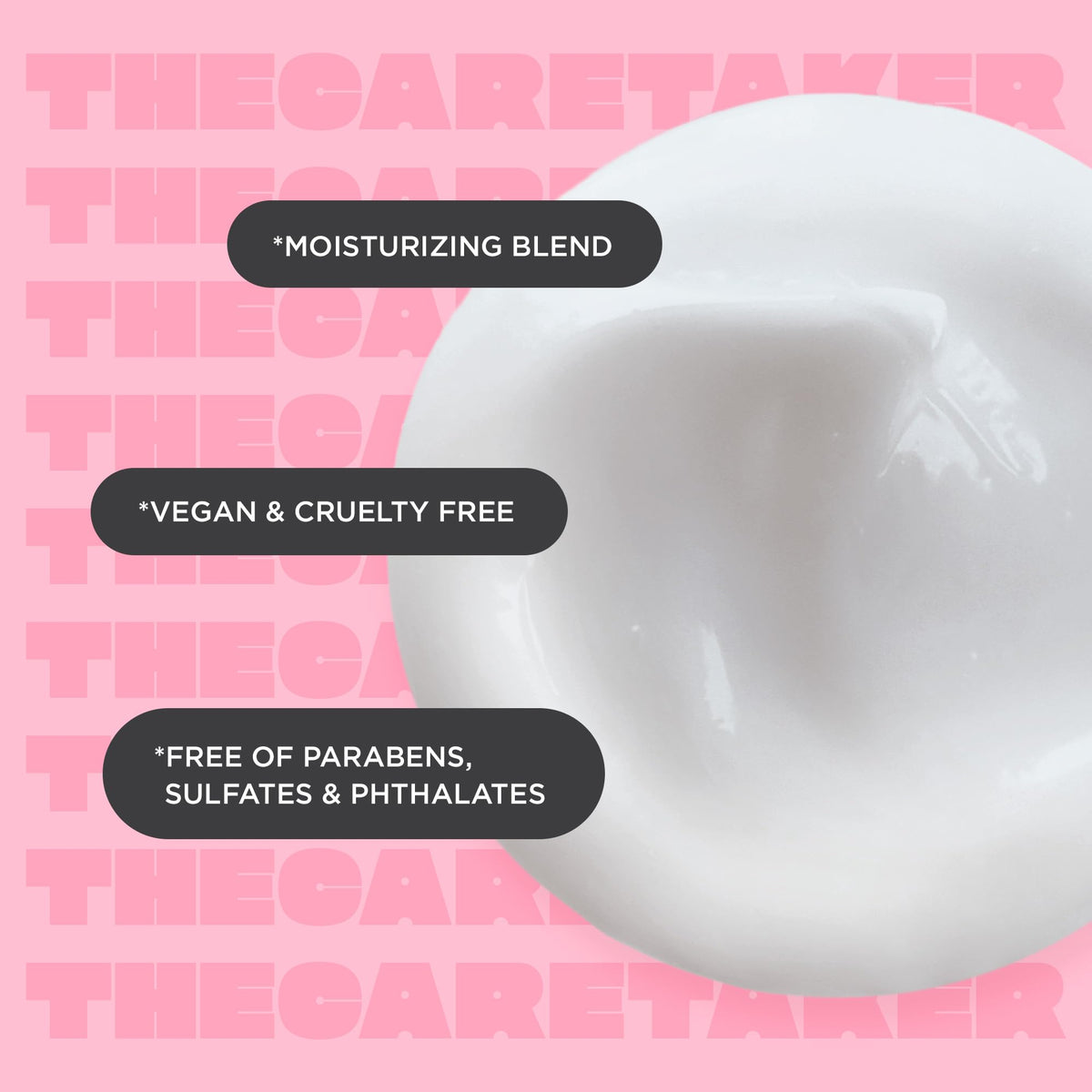 Cake Beauty applied to damp hair showing detangling and smoothing effect